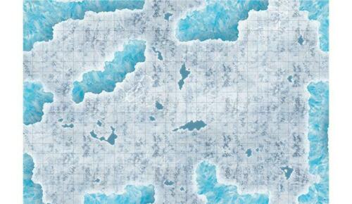 CAVERNS OF ICE 30 X 20 PLAYMAT